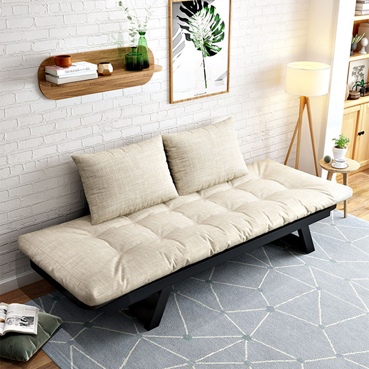 Premium Modern Sofa - Light Gray, Black, Khaki, Blue, Dark Brown - Pine Wood Frame, Cotton-Linen Upholstery fsx-1000