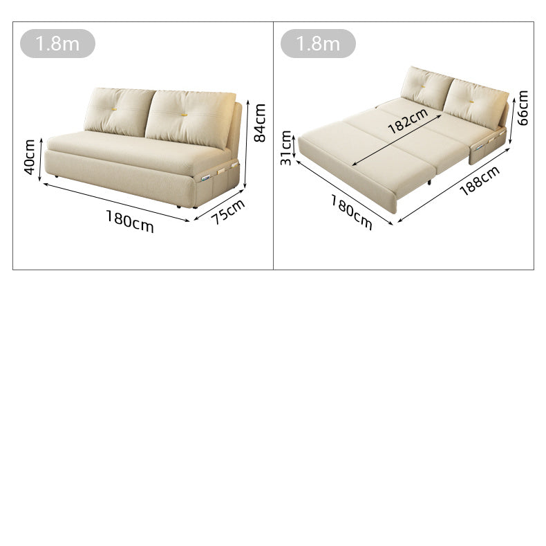 Stylish Cotton-Linen Sofa in Khaki, Light Gray, Dark Blue, Brown, and BlueGray fsx-1008