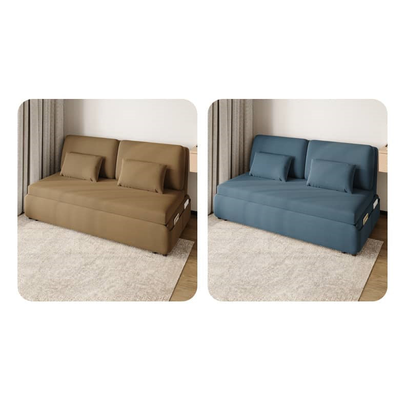 Stylish Sofa Collection: Khaki, Light Gray, Dark Blue, Brown & BlueGray Linen fsx-1011