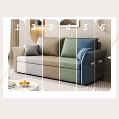 Stylish Modern Sofas: White, Light Gray, Dark Brown, Green, Blue Options Available fsx-1014