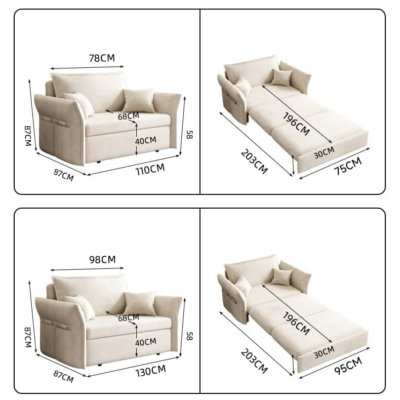 Stylish Modern Sofas: White, Light Gray, Dark Brown, Green, Blue Options Available fsx-1014