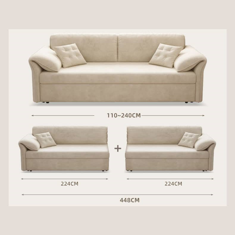 Stylish Sofa in White, Light Gray, Brown, Green, and Blue - Premium Comfort and Design fsx-1015