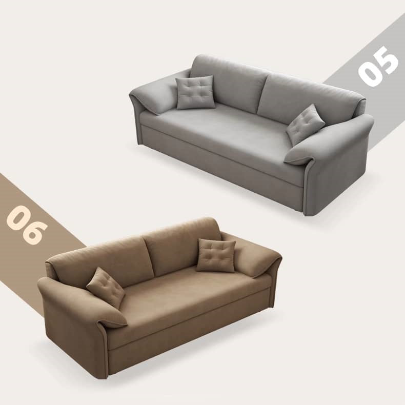 Stylish Sofa in White, Light Gray, Brown, Green, and Blue - Premium Comfort and Design fsx-1015