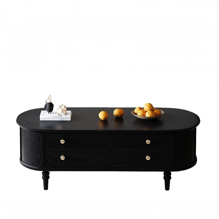 Mid-Century Modern Coffee Table with Elegant Design and Ample Storage fvp-4590
