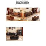 Mid-Century Modern Coffee Table with Elegant Design and Ample Storage fvp-4590