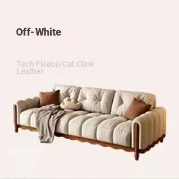 Comfortable Eighth Generation Design Sofa with Ash Wood Frame – No-Wash Convenience & Modern Style fvp-4598