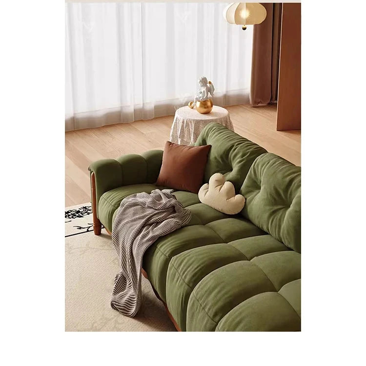 Comfortable Eighth Generation Design Sofa with Ash Wood Frame – No-Wash Convenience & Modern Style fvp-4598