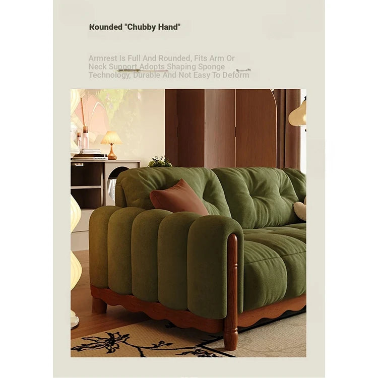 Comfortable Eighth Generation Design Sofa with Ash Wood Frame – No-Wash Convenience & Modern Style fvp-4598
