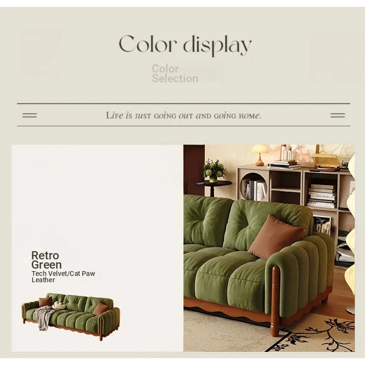 Comfortable Eighth Generation Design Sofa with Ash Wood Frame – No-Wash Convenience & Modern Style fvp-4598