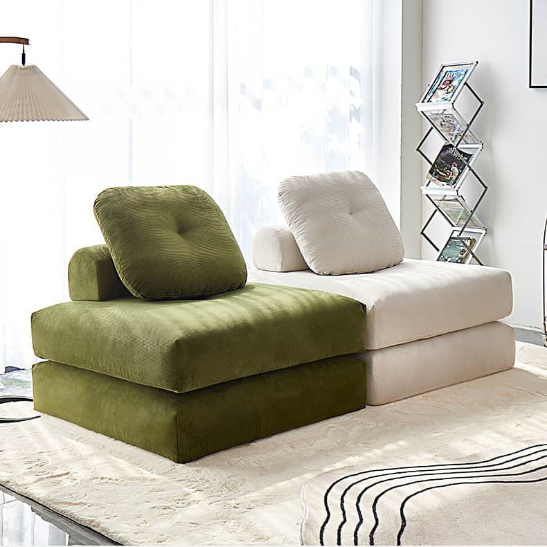 Minimalistic Sectional Sofa Foam & Down Filling Modern Sofa Bed for LIvingroom fwlp-938