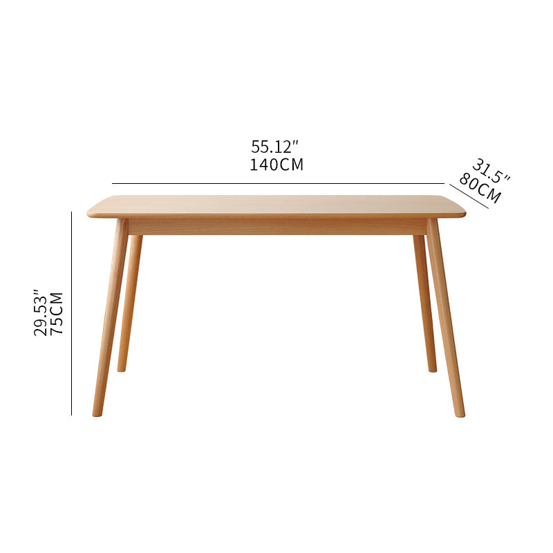 Oval Beech Wood Dining Table – Perfect & Durable Design for 6 fxgmz-597