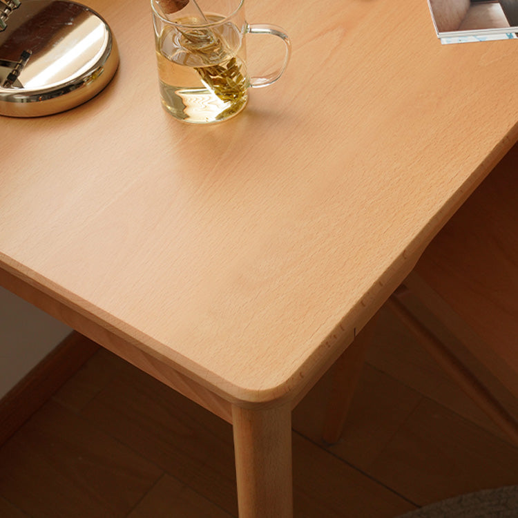 Stunning Natural Wood Beech Multi-Layer Board Table - Perfect for Any Interior fxgmz-617