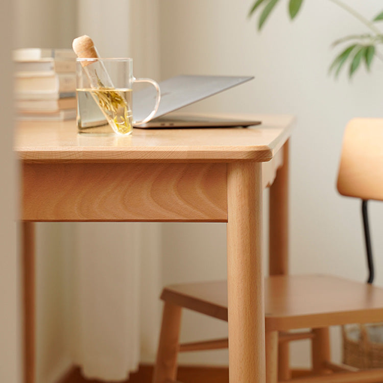 Stunning Natural Wood Beech Multi-Layer Board Table - Perfect for Any Interior fxgmz-617