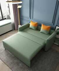 Convertible Sofa Bed in Multi-color Foam Filling Sleeper Sofa Bed with Wooden Base & Techno Fabric fxgz-273