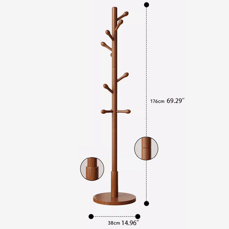 Stylish Multi-Color Wooden Coat Hangers - Brown, Green, Gray, Blue & Natural Beech fxjc-512