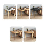 Modern Square or Triangle End Table with Solid Wood Legs – For All Your Rooms fxjc-919