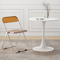 Sleek Modern Table in Elegant White and Black Finish fxjc-922