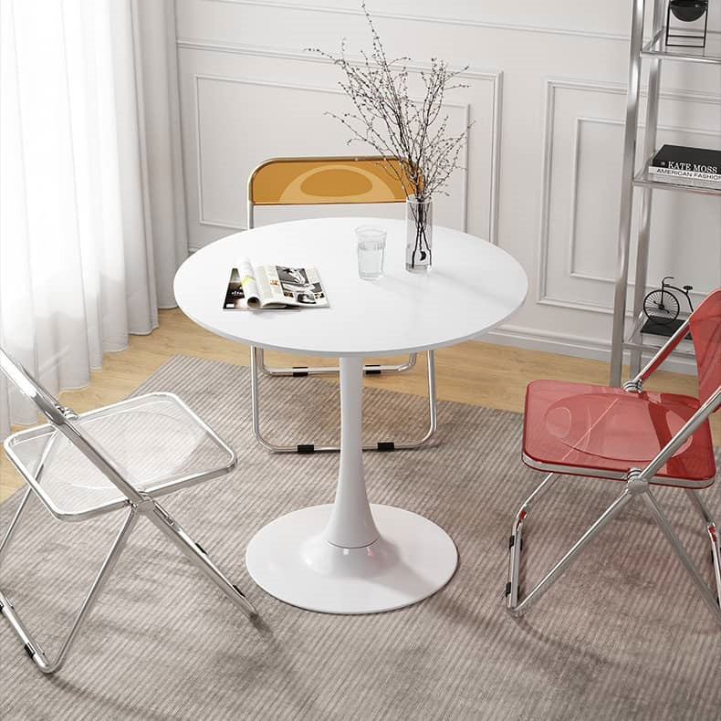 Sleek Modern Table in Elegant White and Black Finish fxjc-922