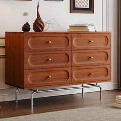 Elegant Solid Wood Cabinet with Sleek Storage Design fyf-2236