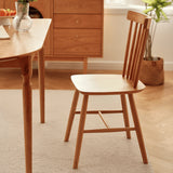 16.9‘’ Modern Wood Dining Chair in Natural Wood Color - Minimalistic Design for Diningroom fyg-657
