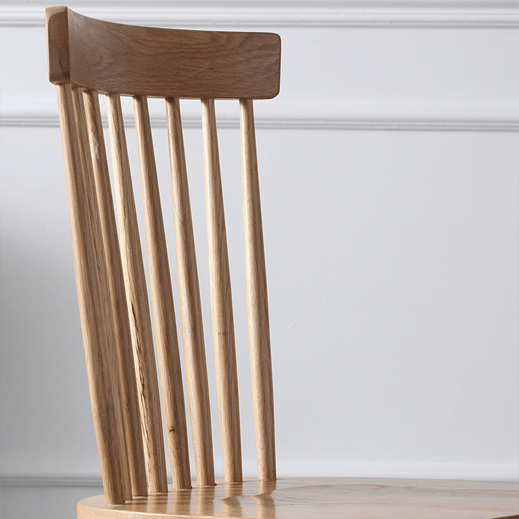 16.9‘’ Modern Wood Dining Chair in Natural Wood Color - Minimalistic Design for Diningroom fyg-657