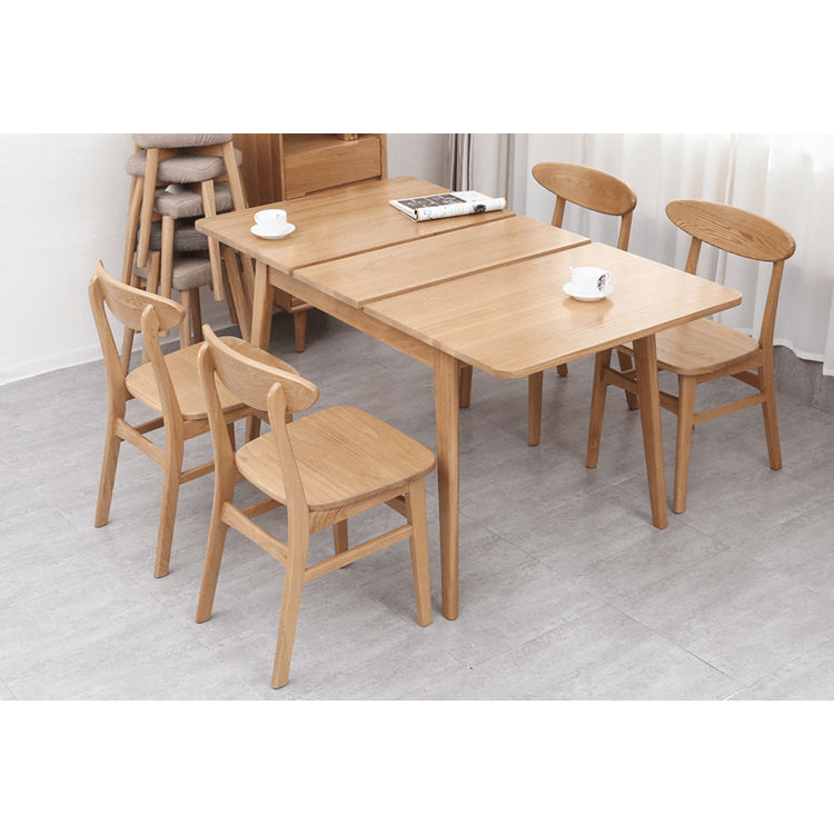 Modern Oak Wood Dining Chair with Cotton & Foam Filling Seat for Diningroom fyg-660