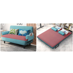 Stylish Cotton-Linen Sofa in Light Blue, Orange, Brown, Beige & Gray – Ultimate Comfort for Any Living Room fyj-1245