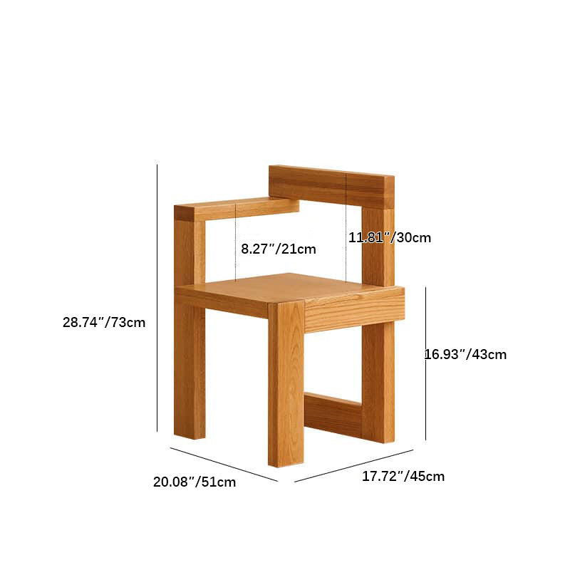 20.1‘’ Stylish Ash Wood Accent Chair - Perfect Design for All Your Room Decor fyx-883