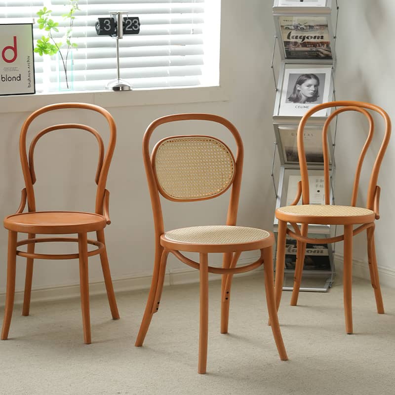 Modern Wooden Dining Chair Collections in Cherry or Oak Wood - Perfect for Diningroom fyx-884