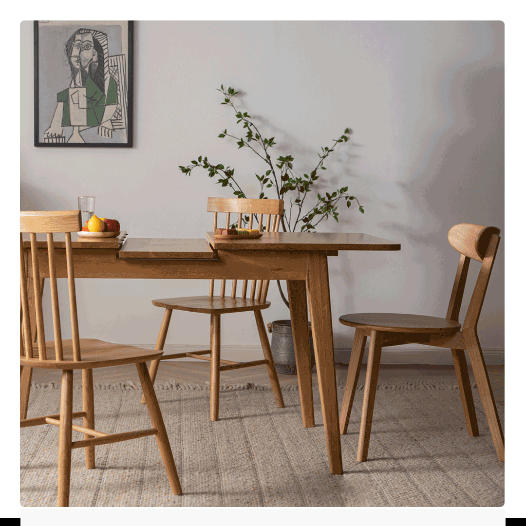 Modern Wooden Dining Chair Collections in Cherry or Oak Wood - Perfect for Diningroom fyx-884