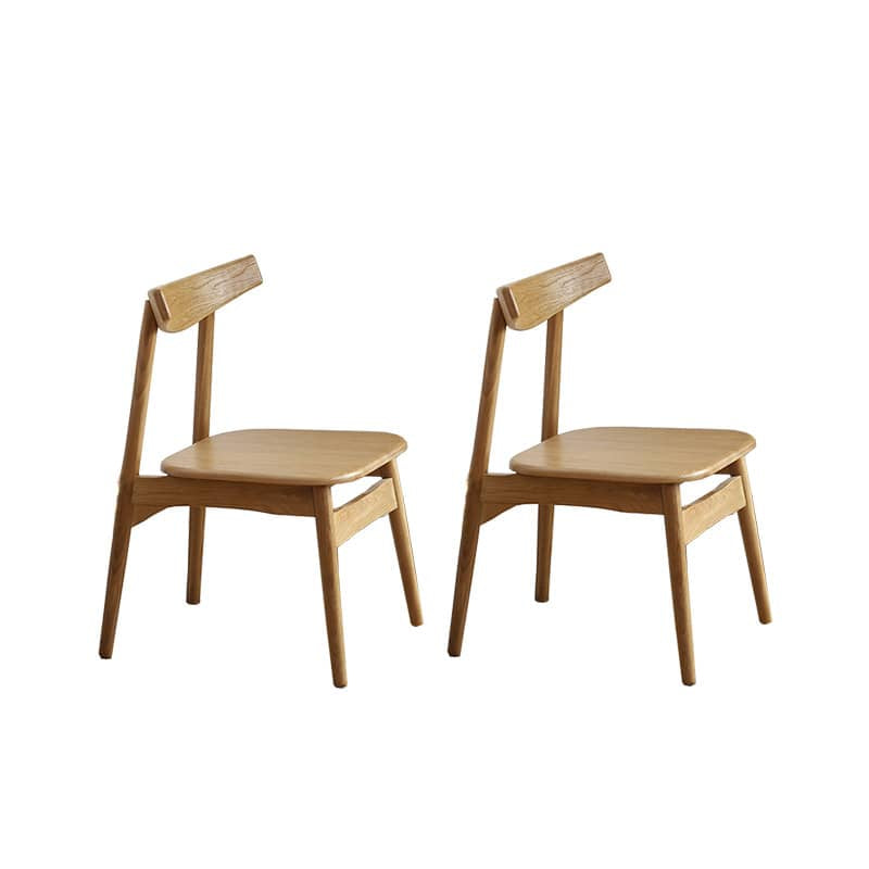 Modern Wooden Dining Chair Collections in Cherry or Oak Wood - Perfect for Diningroom fyx-884