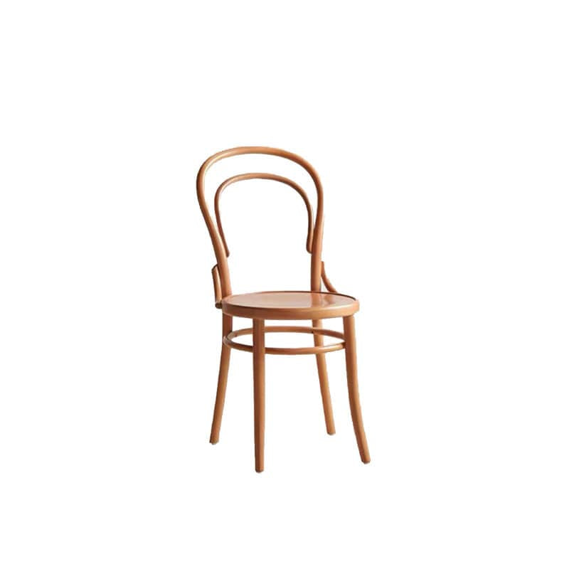 Minimalistic Beech Wood Dining Chair Collections with Rattan Design for Diningroom fyx-888