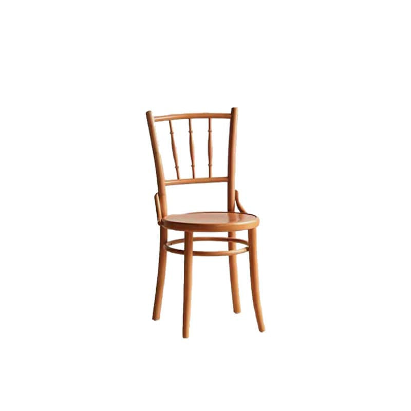 Minimalistic Beech Wood Dining Chair Collections with Rattan Design for Diningroom fyx-888