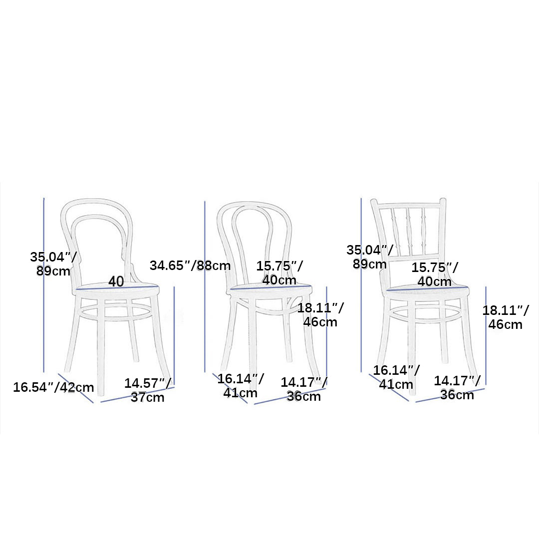 Minimalistic Beech Wood Dining Chair Collections with Rattan Design for Diningroom fyx-888