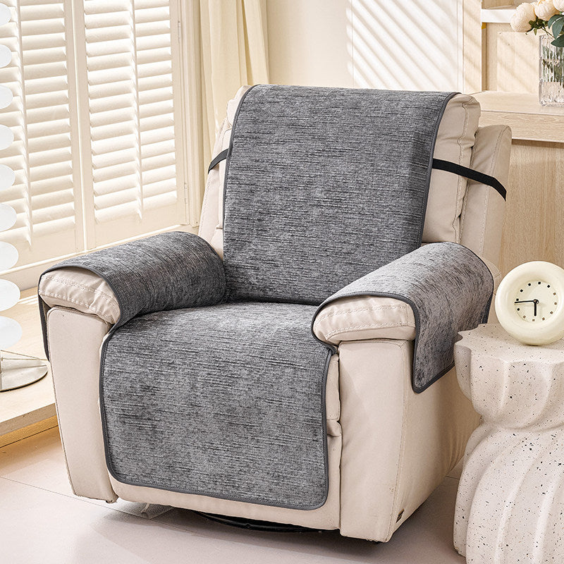 Chenille Scratch-Resistant Water-Repellent Non-Slip Couch Cover & Office Chair Protector-gsft-9051