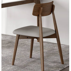 Modern Light Gray Oak Chair with Scratch-Resistant Upholstery hagst-332