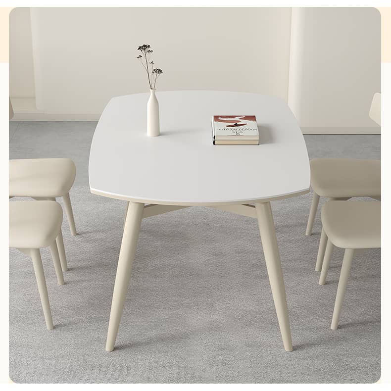 Extendable Round Dining Table for 6-8 Persons - Durable Design with Sintered Stone Top hagst-559