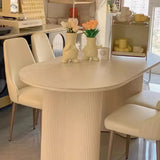 Modern Oval Sintered Stone Dining Table – Elegant Design for Chic Interiors hfcjp-4001