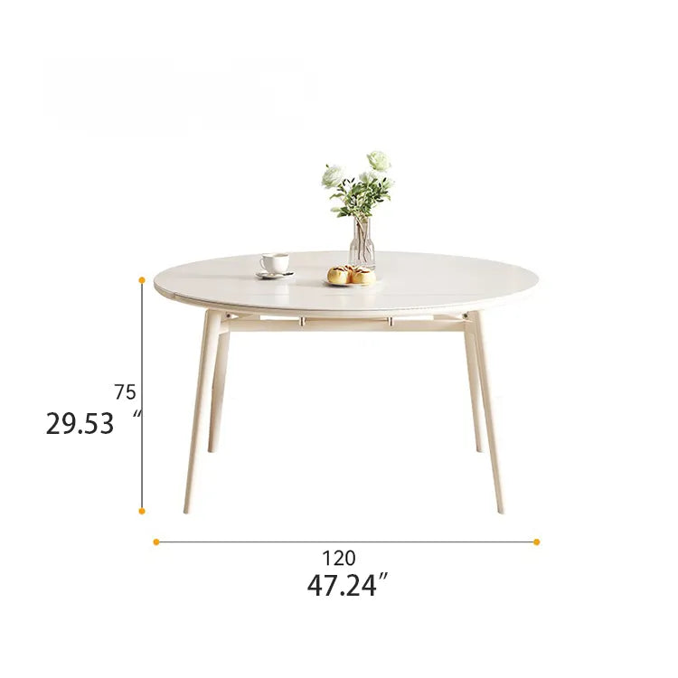 Marble Oak Dining Table – Durable Surface for Seamless Food Prep hfcjp-4005
