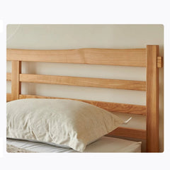 Modern Queen Size Dark Beige Bed with Pine Bed Frame & Cotton Upholstery Headboard California King Size for Your Bedroom Comfort hjhms-1047