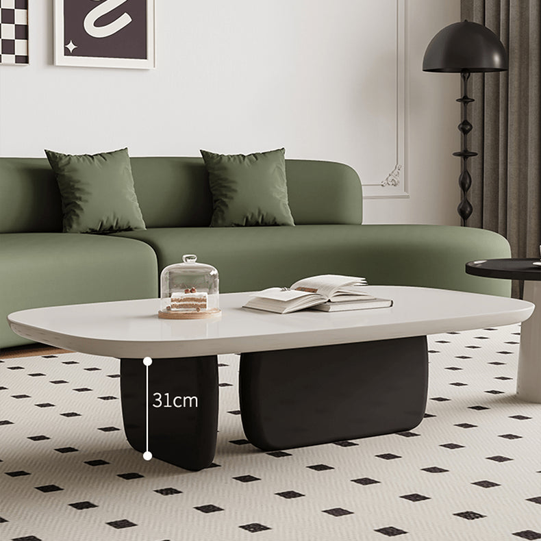 Modern Rectangular Two-Tone Coffee Table - Minimalistic Design for LIvingroom hjl-1219