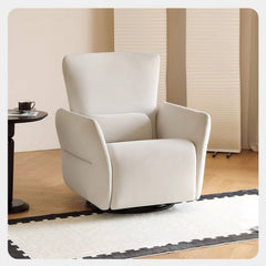 Elegant Beige and Gray Sofa Chair with Pine Wood Frame – Perfect for Stylish Living Spaces hksc-979