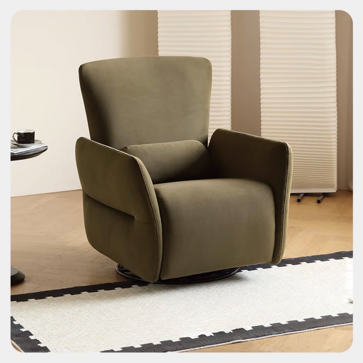 Elegant Beige and Gray Sofa Chair with Pine Wood Frame – Perfect for Stylish Living Spaces hksc-979