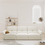 Elegant Beige and Dark Green Sofa with Gray Accents and Pine Wood Frame hksc-988