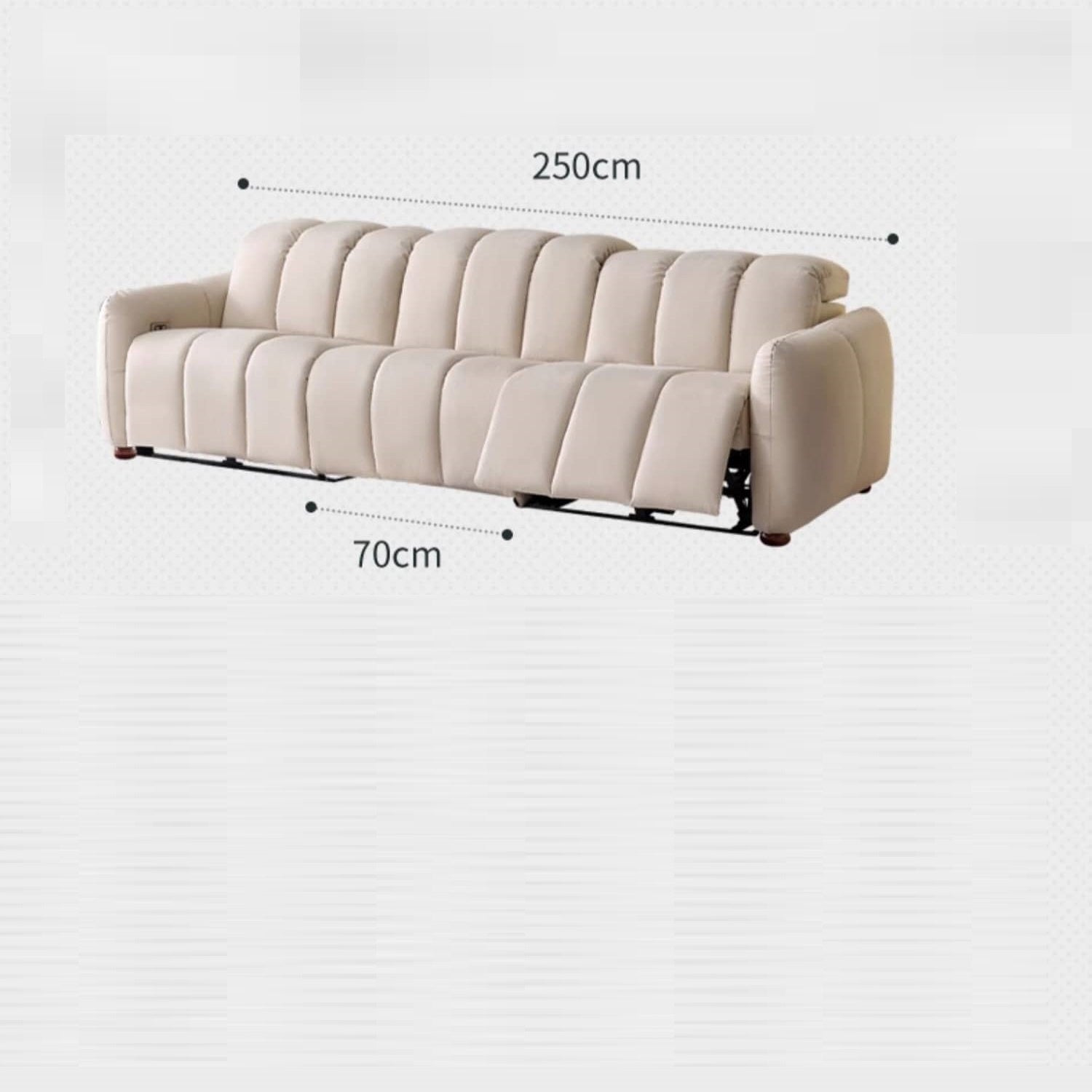 Modern Pine Wood Sofa - Beige, Gray, Green, BlueGray Fabric Options for Stylish Living Rooms hksc-989