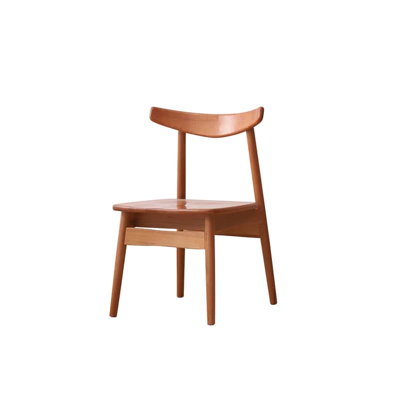 20.5‘’ Cherry Wood Dining Chair in Natural Wood Color - Perfect for Diningroom hldmz-714