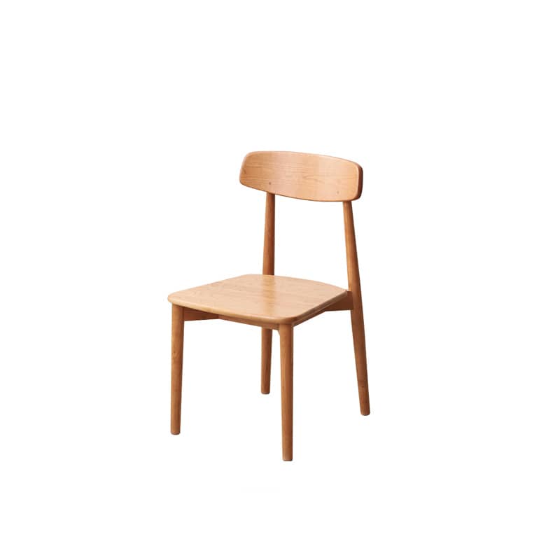 Modern Dining Chair in Oak & Cherry Wood Choice – Perfect for Diningroom hldmz-716