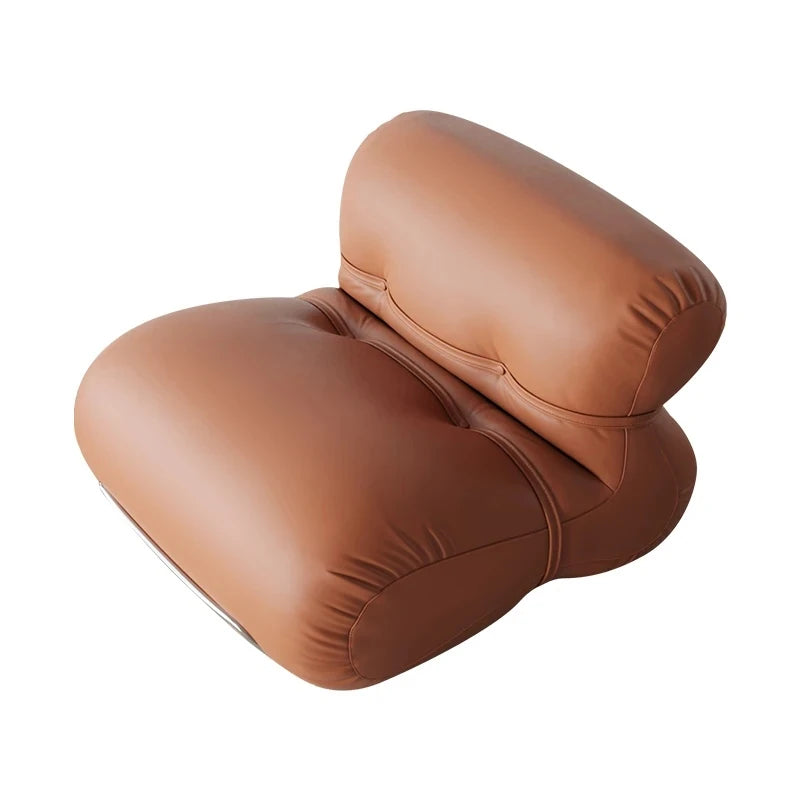 Stylish Pine Synthetic Leather Chair – Contemporary Comfort for Modern Living Spaces hmr-4786