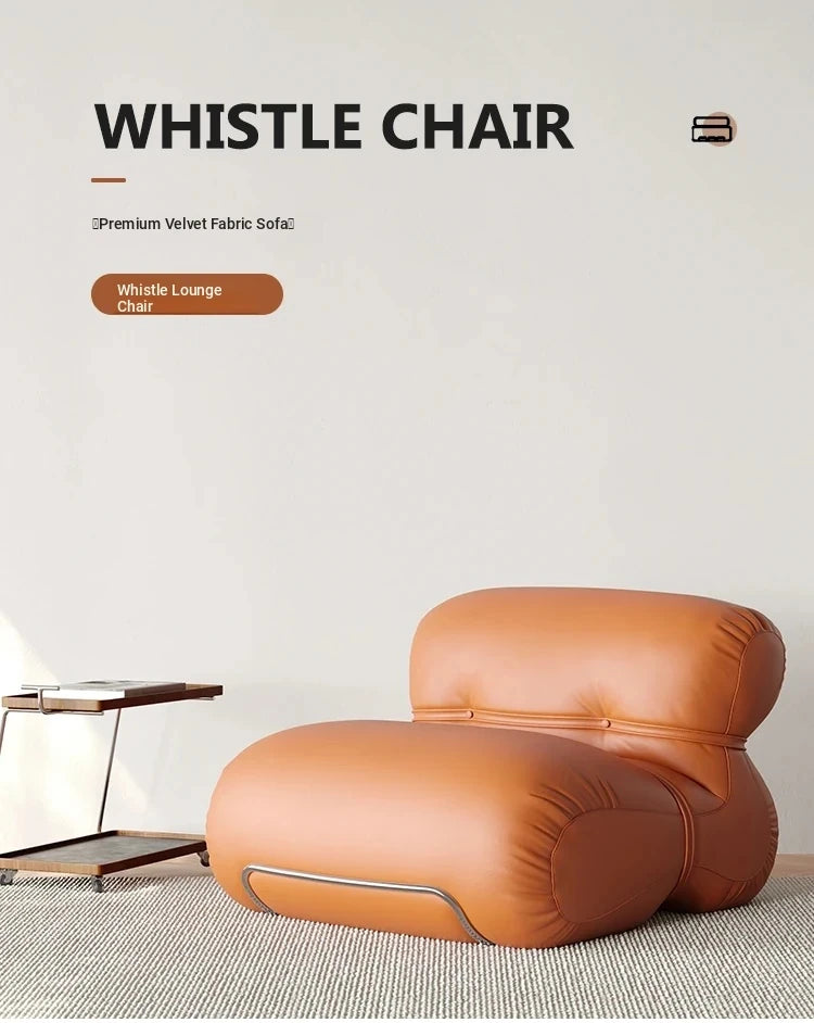 Stylish Pine Synthetic Leather Chair – Contemporary Comfort for Modern Living Spaces hmr-4786