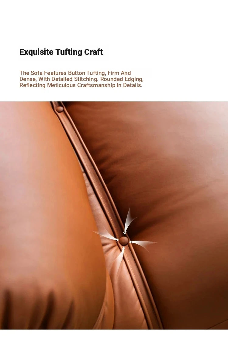 Stylish Pine Synthetic Leather Chair – Contemporary Comfort for Modern Living Spaces hmr-4786